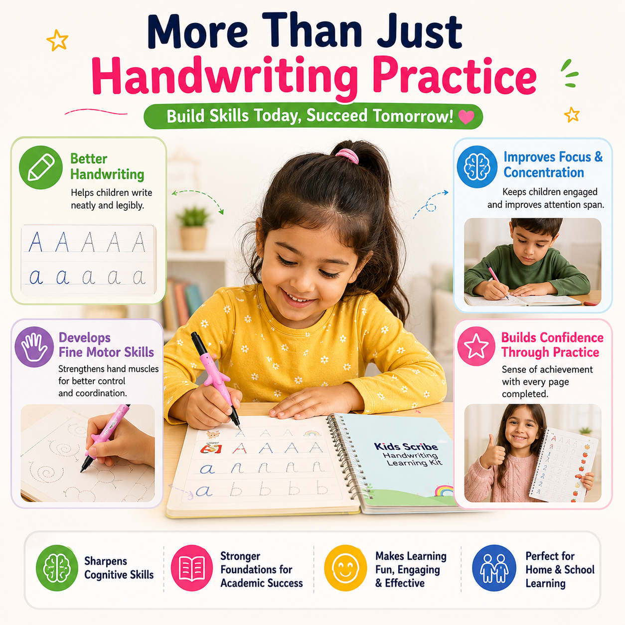 KidsScrib Handwriting Learning Kit