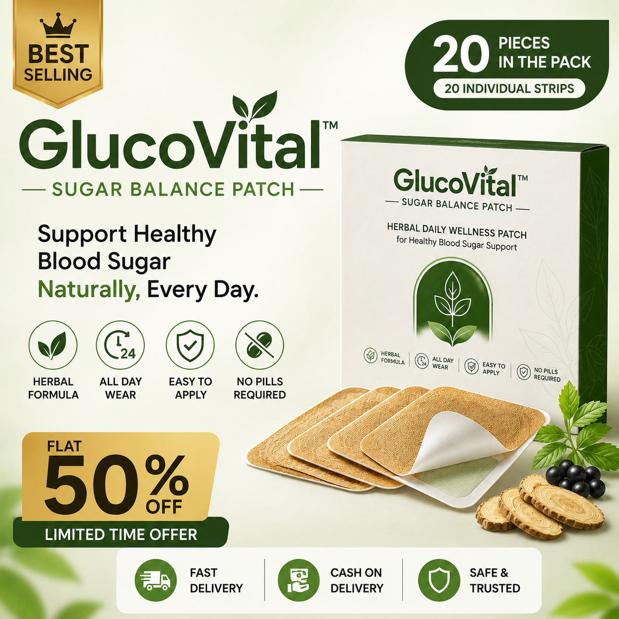 GlucoVital Sugar Balance Patch