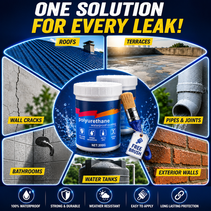 LeakShield Pro Waterproof Glue Solution with Brush (Buy 1 Get 1 Free)