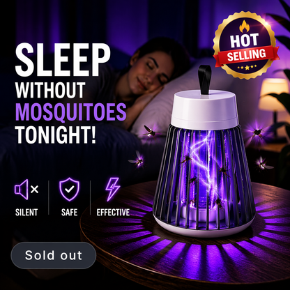 MosquitoGuard Pro™ – Silent Mosquito Killer Lamp