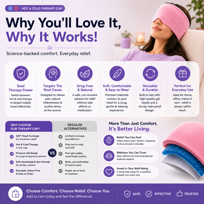 Relax & Recover Cap Limited Time Offer – BUY 1 GET 1 FREE