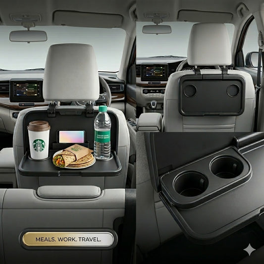 Car Back Seat Folding Food Tray