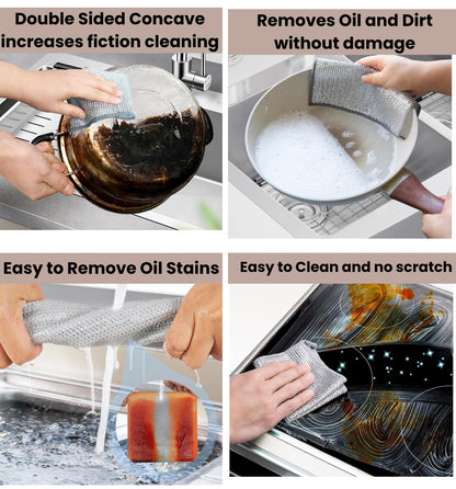 Pro-Wire Kitchen Scrubber (Wet & Dry)