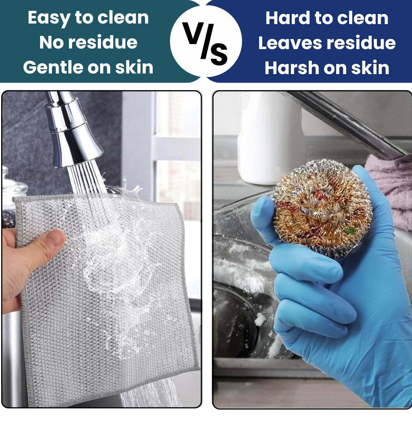 Pro-Wire Kitchen Scrubber (Wet & Dry)